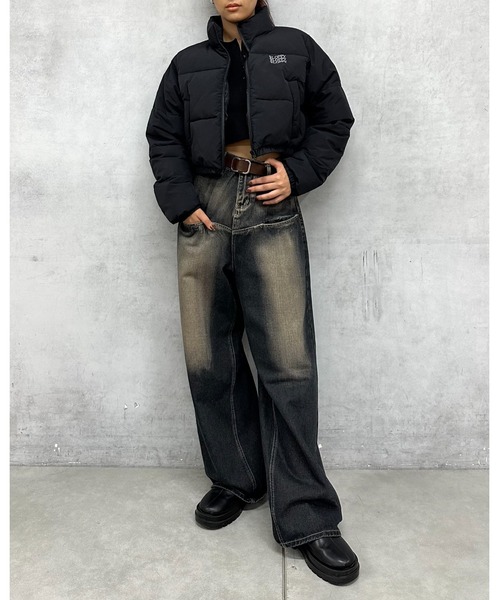 「WHO'S WHO gallery」 「SLOPPY」ブルゾン LARGE ブラック系その他5 レディース_画像7