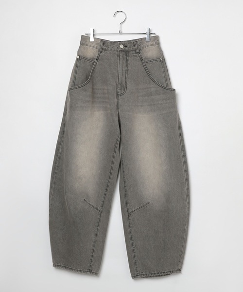 [PAGEBOY] Denim брюки MEDIUM черный женский 