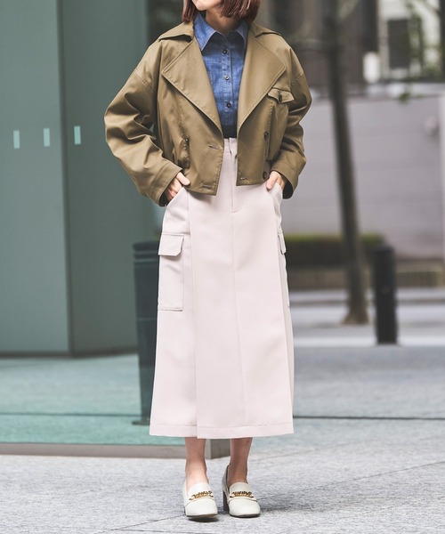 「Sirin」 ジャケット FREE オリーブ レディース_画像7