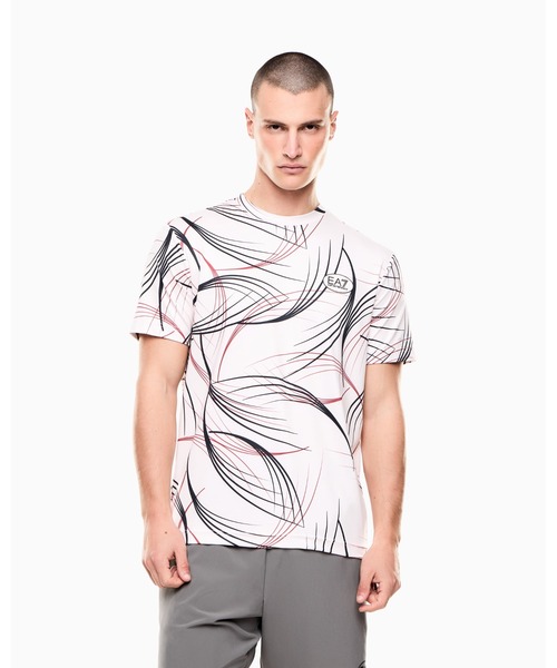 EA7 tシャツ 「エンポリオ アルマーニ EA7」Tennis Pro プリントT