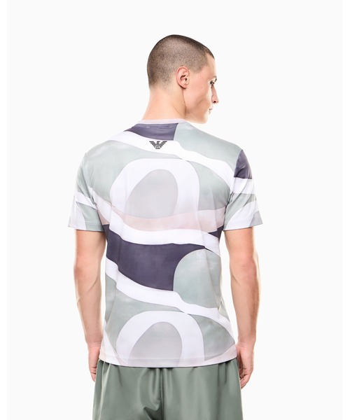 EA7 tシャツ 「エンポリオ アルマーニ EA7」Tennis Pro プリントT