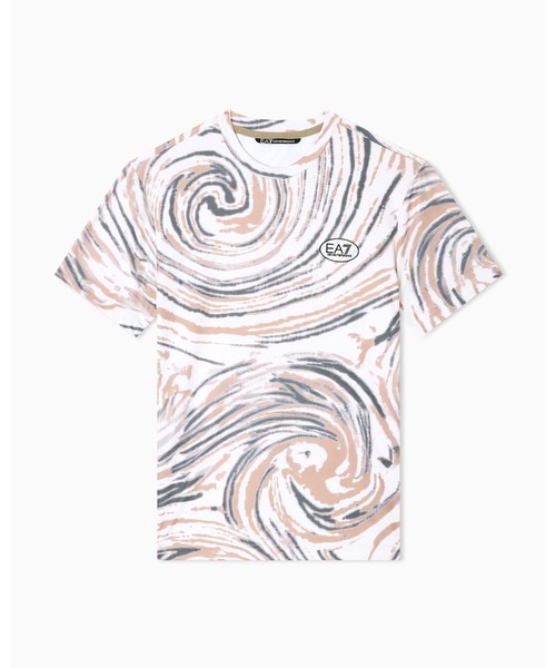 EA7 tシャツ 「エンポリオ アルマーニ EA7」Tennis Pro プリントT
