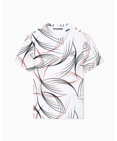 EA7 tシャツ 「エンポリオ アルマーニ EA7」Tennis Pro プリントT