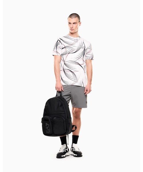 EA7 tシャツ 「エンポリオ アルマーニ EA7」Tennis Pro プリントT