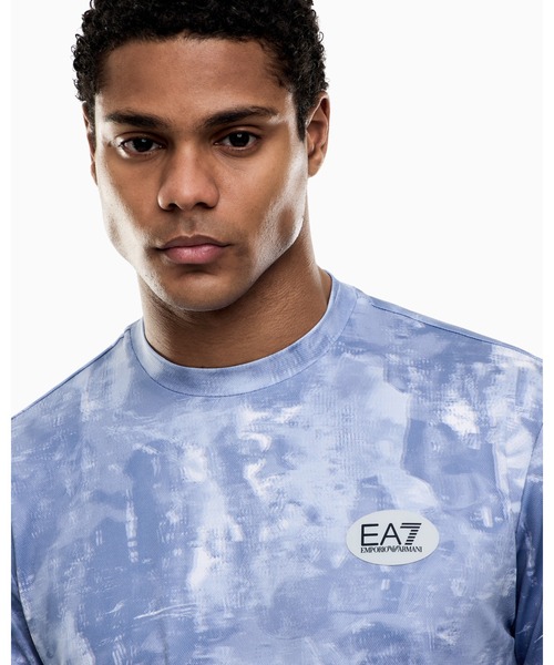 EA7 tシャツ 「エンポリオ アルマーニ EA7」Tennis Pro プリントT