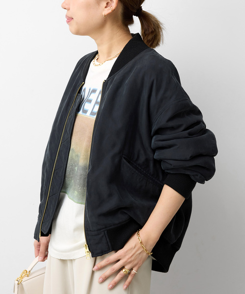 Deuxieme Classe（ドゥーズィエムクラス） ma1 ma-1 BIO SILK MA1