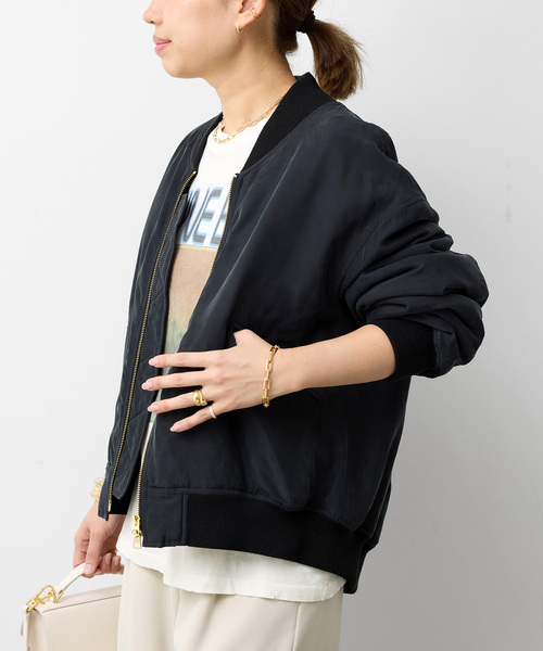 Deuxieme Classe（ドゥーズィエムクラス） ma1 ma-1 BIO SILK MA1