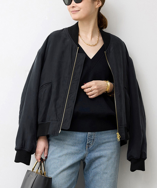 Deuxieme Classe（ドゥーズィエムクラス） ma1 ma-1 BIO SILK MA1