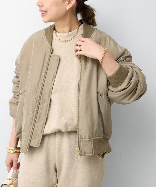 Deuxieme Classe（ドゥーズィエムクラス） ma1 ma-1 BIO SILK MA1