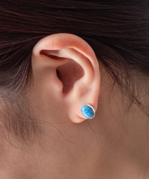 Harpo（アルポ） ピアス 「HARPO」シルバーピアス ターコイズ 天然石