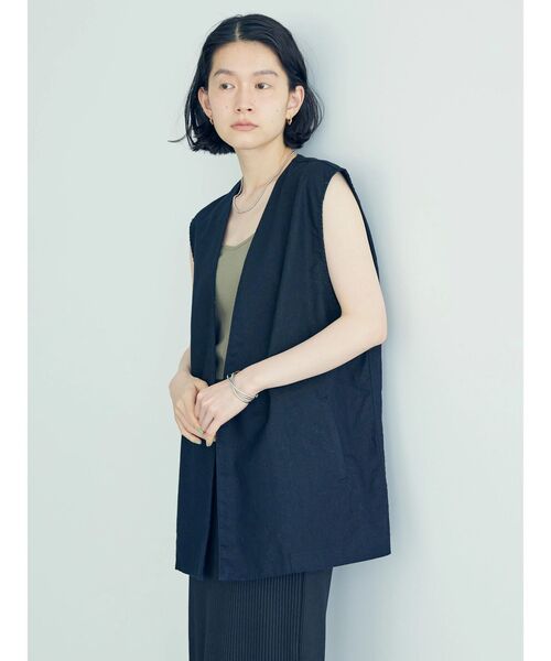 「AMERICAN HOLIC」 ベスト L モカ レディース_画像2