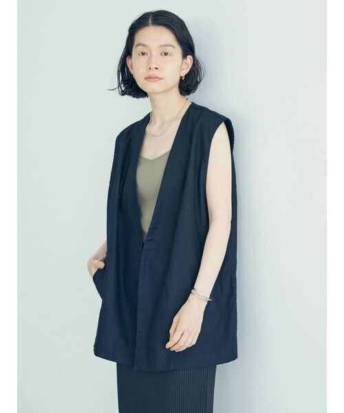「AMERICAN HOLIC」 ベスト L モカ レディース_画像4