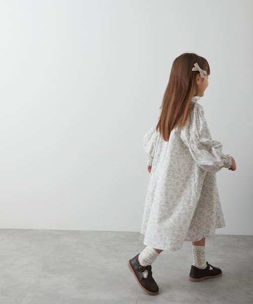 「riziere」 「KIDS」長袖ワンピース 140 ホワイト キッズ_画像8