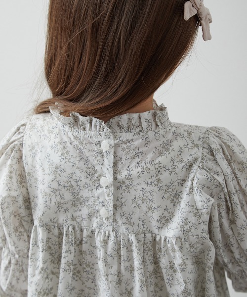 「riziere」 「KIDS」長袖ワンピース 140 ホワイト キッズ_画像9