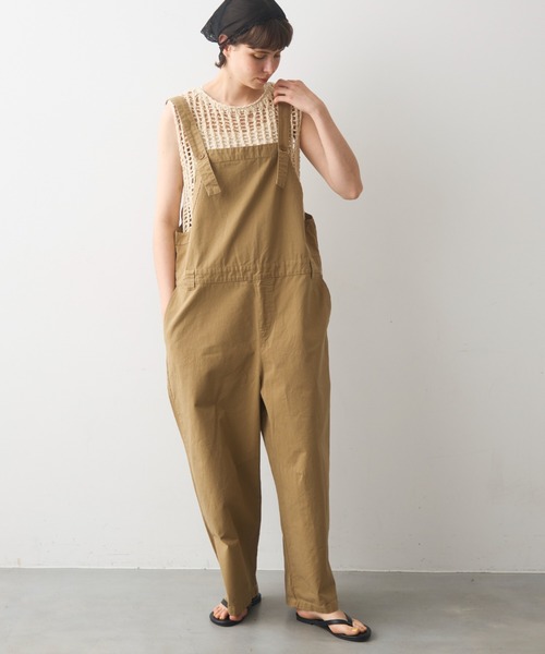 full/fill. サロペット オーバーオール bicolor accent overall / バイ