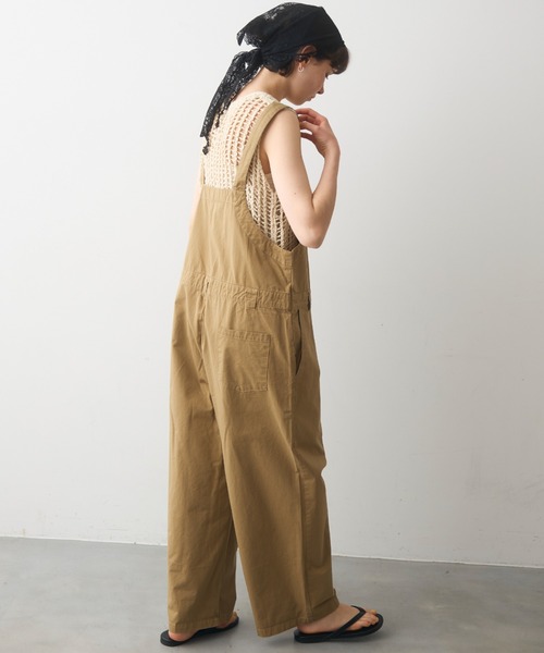 full/fill. サロペット オーバーオール bicolor accent overall / バイ