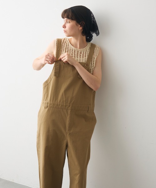 full/fill. サロペット オーバーオール bicolor accent overall / バイ