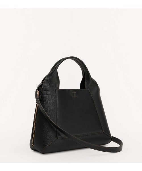FURLA（フルラ） 2WAYバッグ ONE SIZE ブラック×ホワイト レディース 