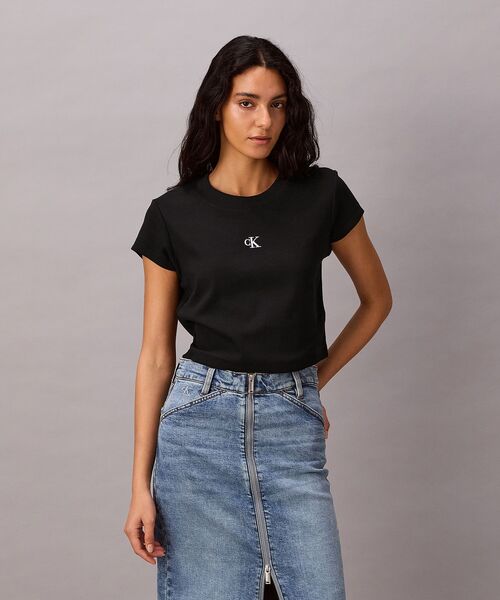 Calvin Klein（カルバン・クライン） tシャツ クロップドショート