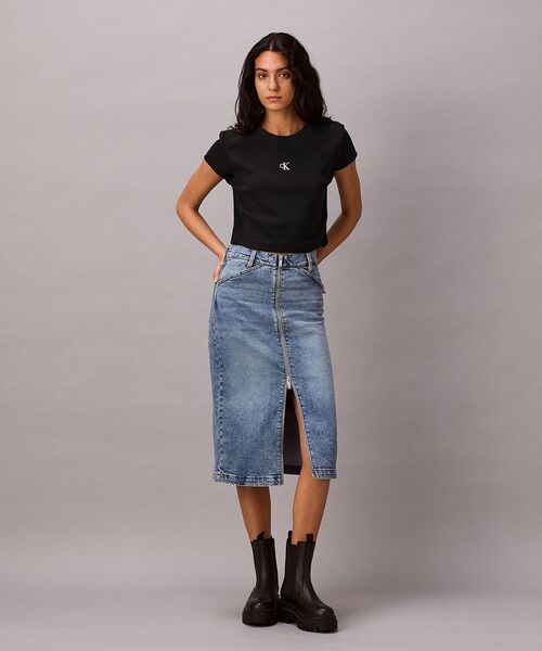 Calvin Klein（カルバン・クライン） tシャツ クロップドショート