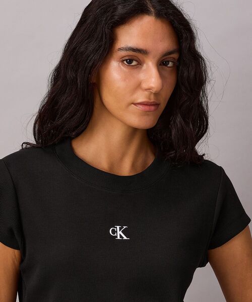 Calvin Klein（カルバン・クライン） tシャツ クロップドショート