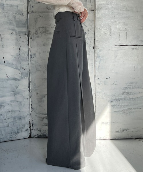 「chuclla」 スラックス S ブラック レディース_画像6