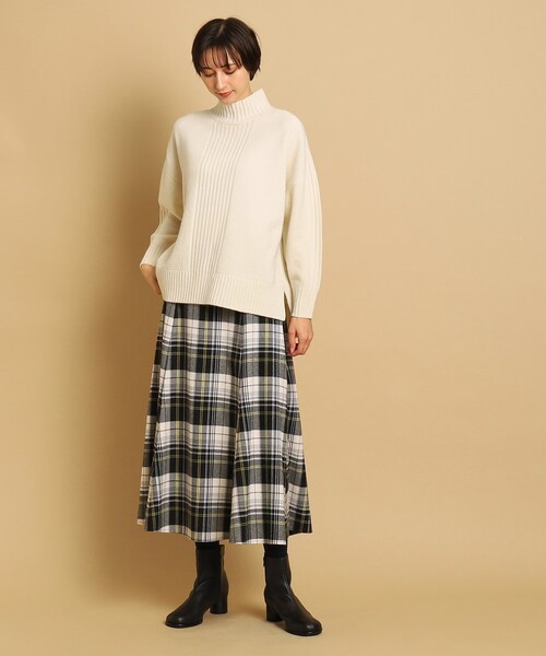 「Dessin」 スカート 00 ブラック レディース_画像6