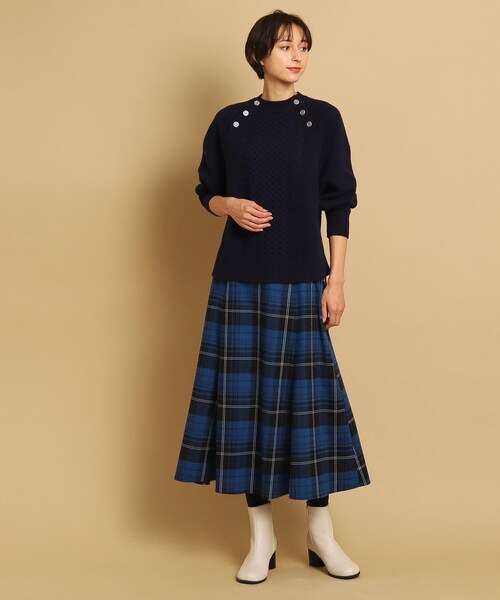 「Dessin」 スカート 00 ブラック レディース_画像9