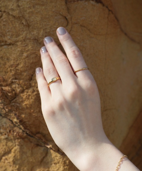 「TEN.」 リング #13 ゴールド レディース_画像2