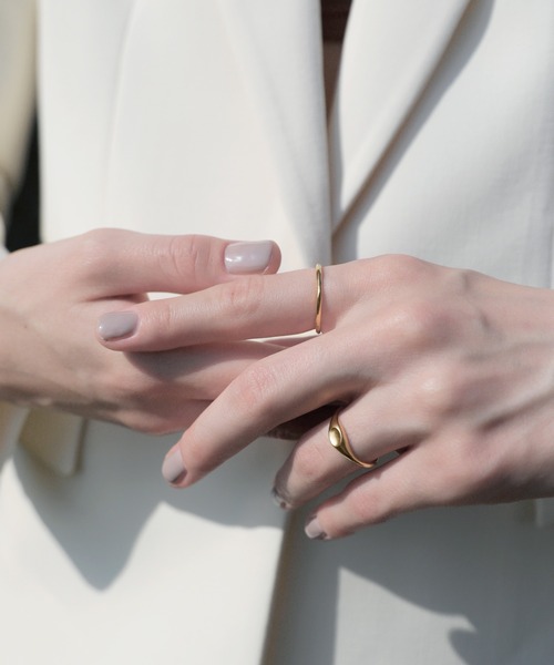 「TEN.」 リング #13 ゴールド レディース_画像4