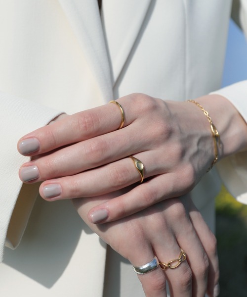 「TEN.」 リング #13 ゴールド レディース_画像6