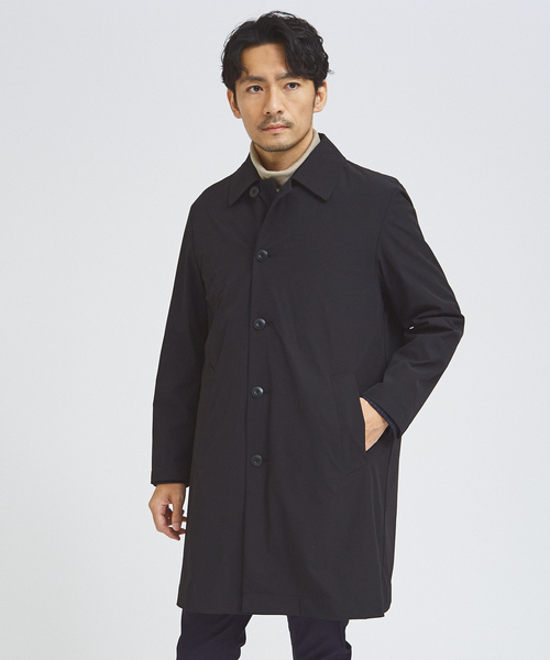 「ABAHOUSE GRAY」 スプリングコート 44 ブラック メンズの画像