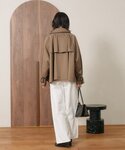 トレンチコート コート 予約「A・MONN」シ...の詳細画像3