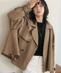 トレンチコート コート 予約「A・MONN」シ...の詳細画像5