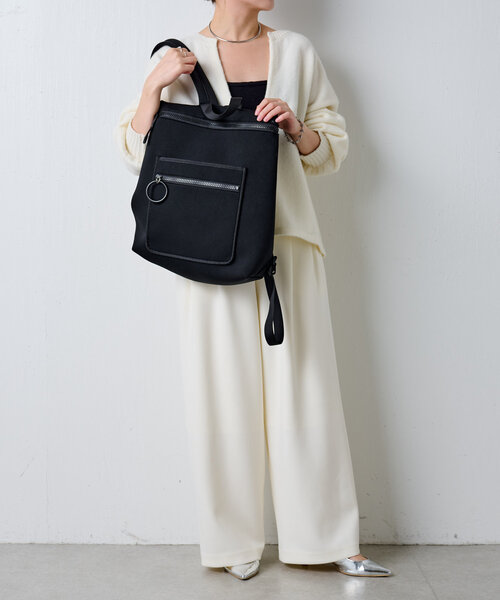 「PAPILLONNER」 リュック FREE ブラック レディース_画像3