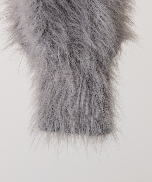 「one after another NICE CLAUP」 ニットカーディガン FREE オフホワイト レディース_画像5