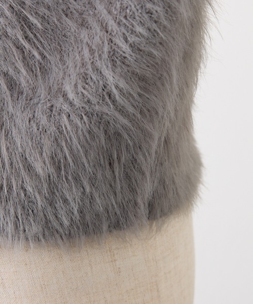 「one after another NICE CLAUP」 ニットカーディガン FREE オフホワイト レディース_画像6