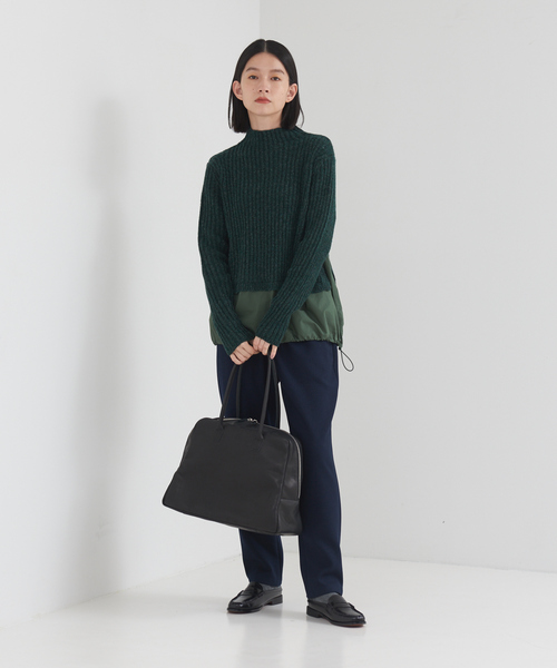 「collex」 長袖ニット フリー イエロー レディース_画像2