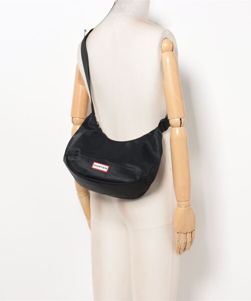 「HUNTER」 ショルダーバッグ ONE SIZE ライトグレー レディースの画像