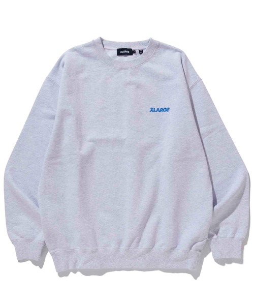 「XLARGE」 スウェットカットソー X-LARGE アッシュ メンズ