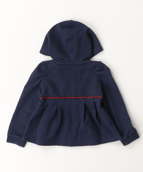 「GUCCI」 「KIDS」ジップアップパーカー 12/18m ネイビー キッズ_画像2