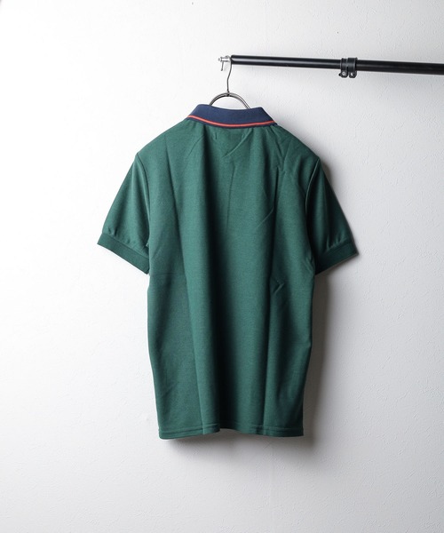「ONE DAY KMC 」 「Skkone Vintage」半袖ポロシャツ LL グリーン メンズ_画像3
