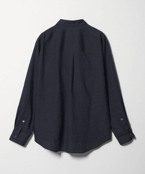 conte ブラウス シャツ 「conte」リネン ベーシックシャツ レディース