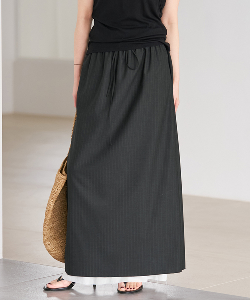 plage（プラージュ） スカート toropical layered スカート : ZOZOTOWN