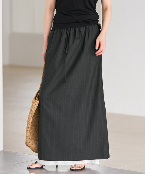plage（プラージュ） スカート toropical layered スカート : ZOZOTOWN