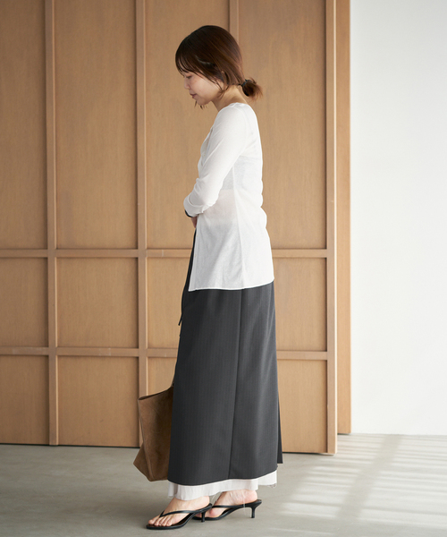 plage（プラージュ） スカート toropical layered スカート : ZOZOTOWN