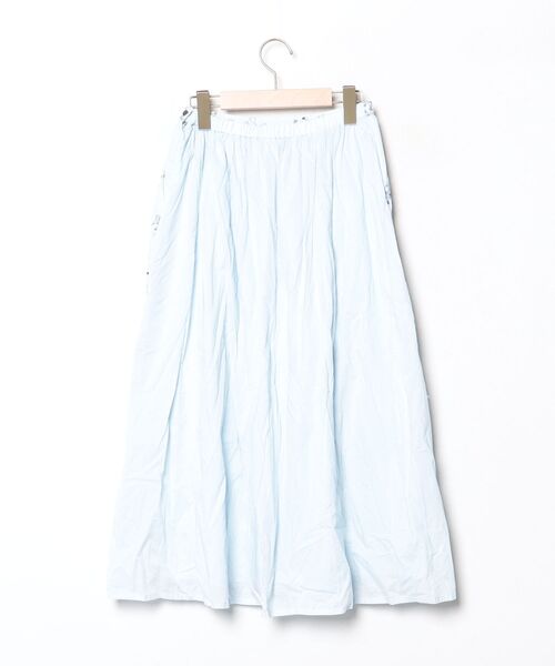 「haupia」 スカート MEDIUM サックスブルー レディース_画像2