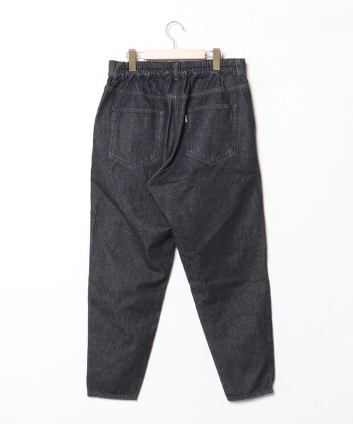 「rehacer」 デニムパンツ MEDIUM ブラック メンズの画像