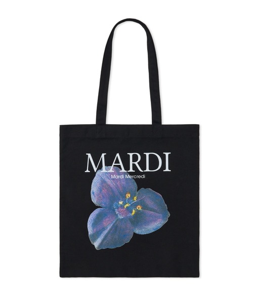 Mardi Mercredi（マルディメクルディ） エコバッグ CANVAS BAG LILIES 