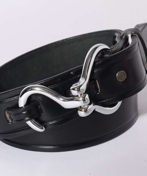 「TORY LEATHER」 ベルト 28 ブラック メンズ_画像9